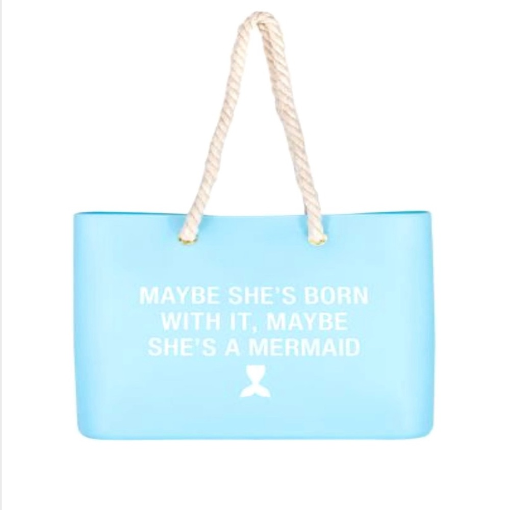 Mermaid Silicone Beach Bag